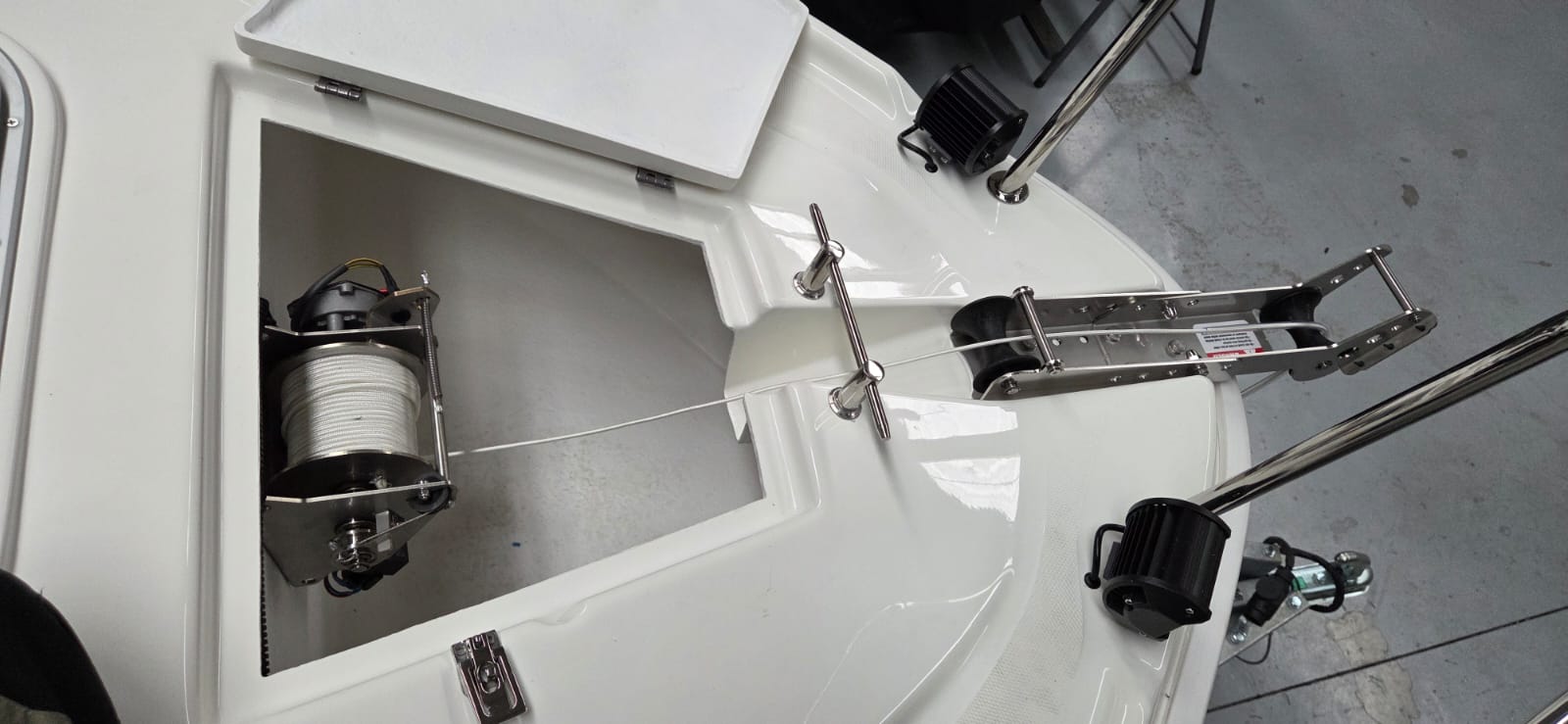 Montaj echipamnent barca cu cabina Texas 540